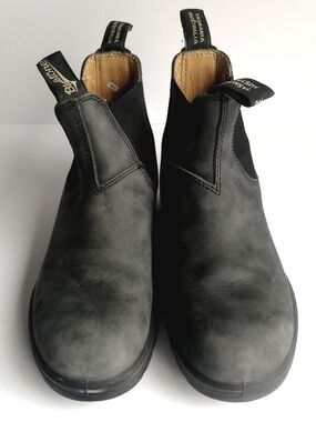 Blundstone Black Charcoal Chelsea Boots